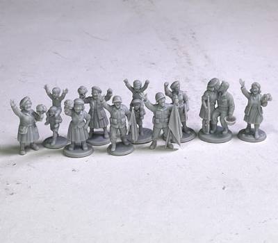 WWII Celebrating Civilians